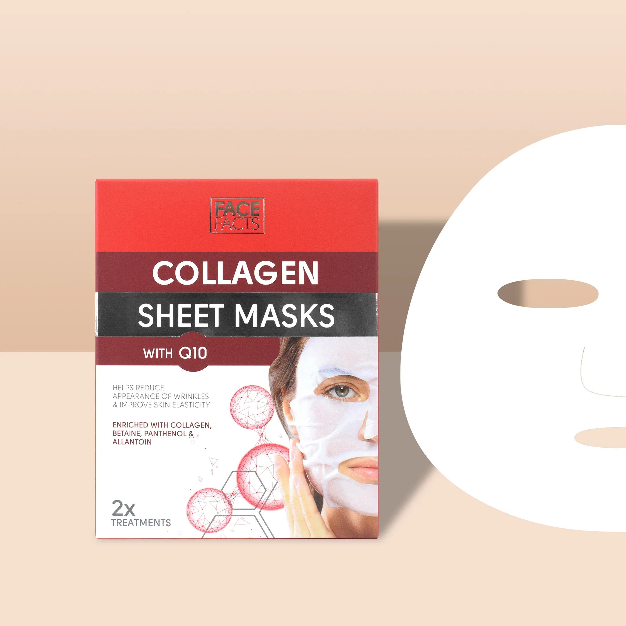 Collagen & Q10 Replenshing Sheet Mask - Image 3