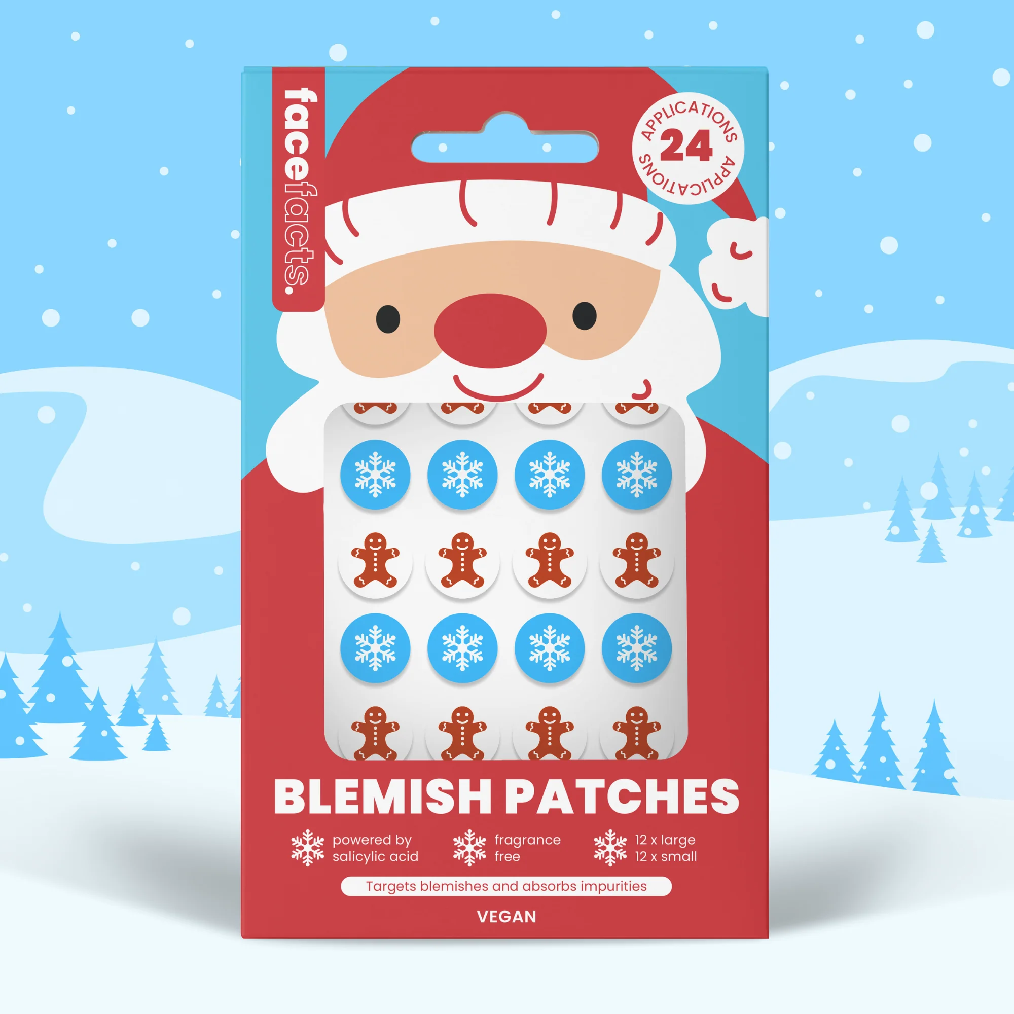 Hydrocolloid Blemish Patches - Ginger Bread & Snowflake - Image 3