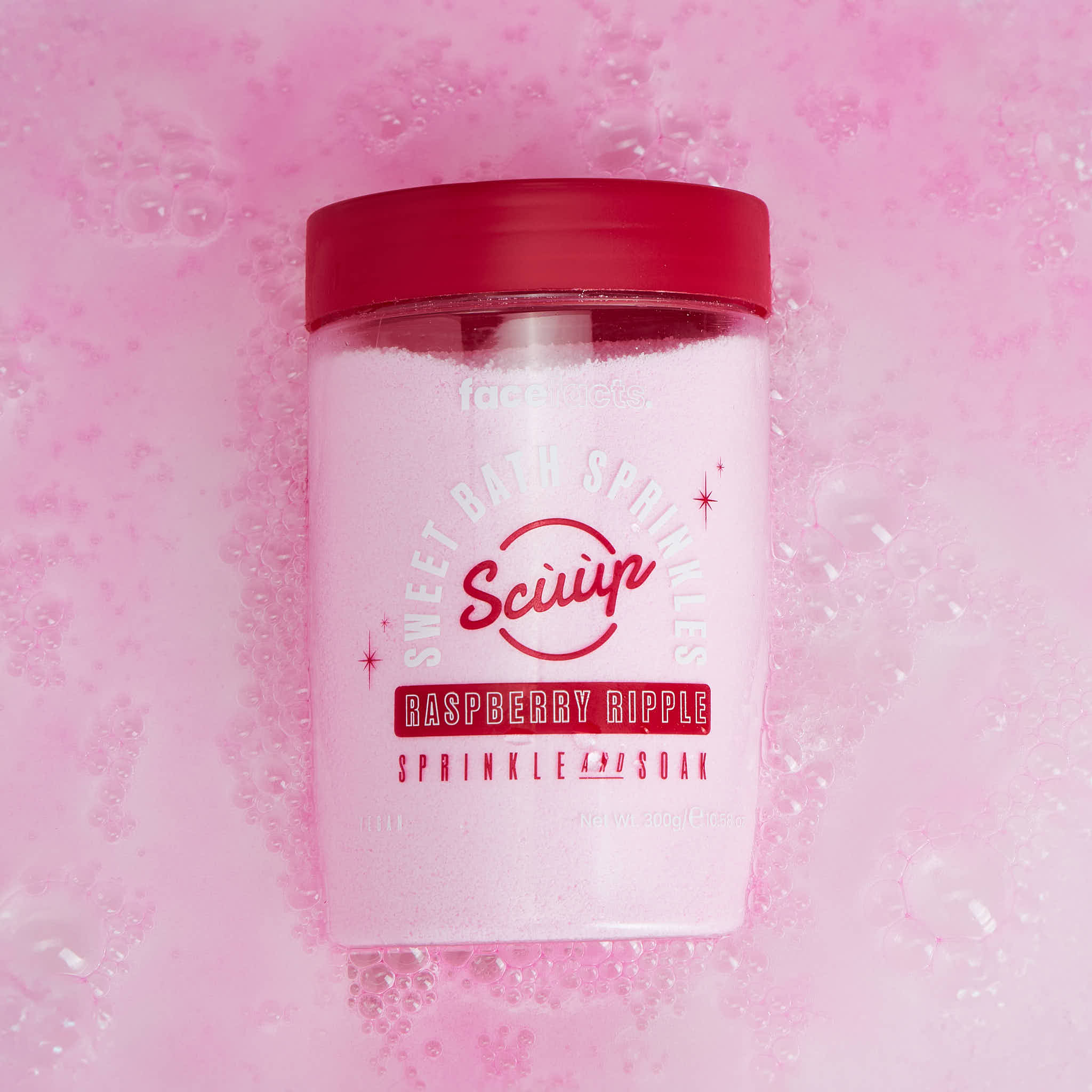 Scủủp Raspberry Ripple Sweet Bath Sprinkles - Image 2
