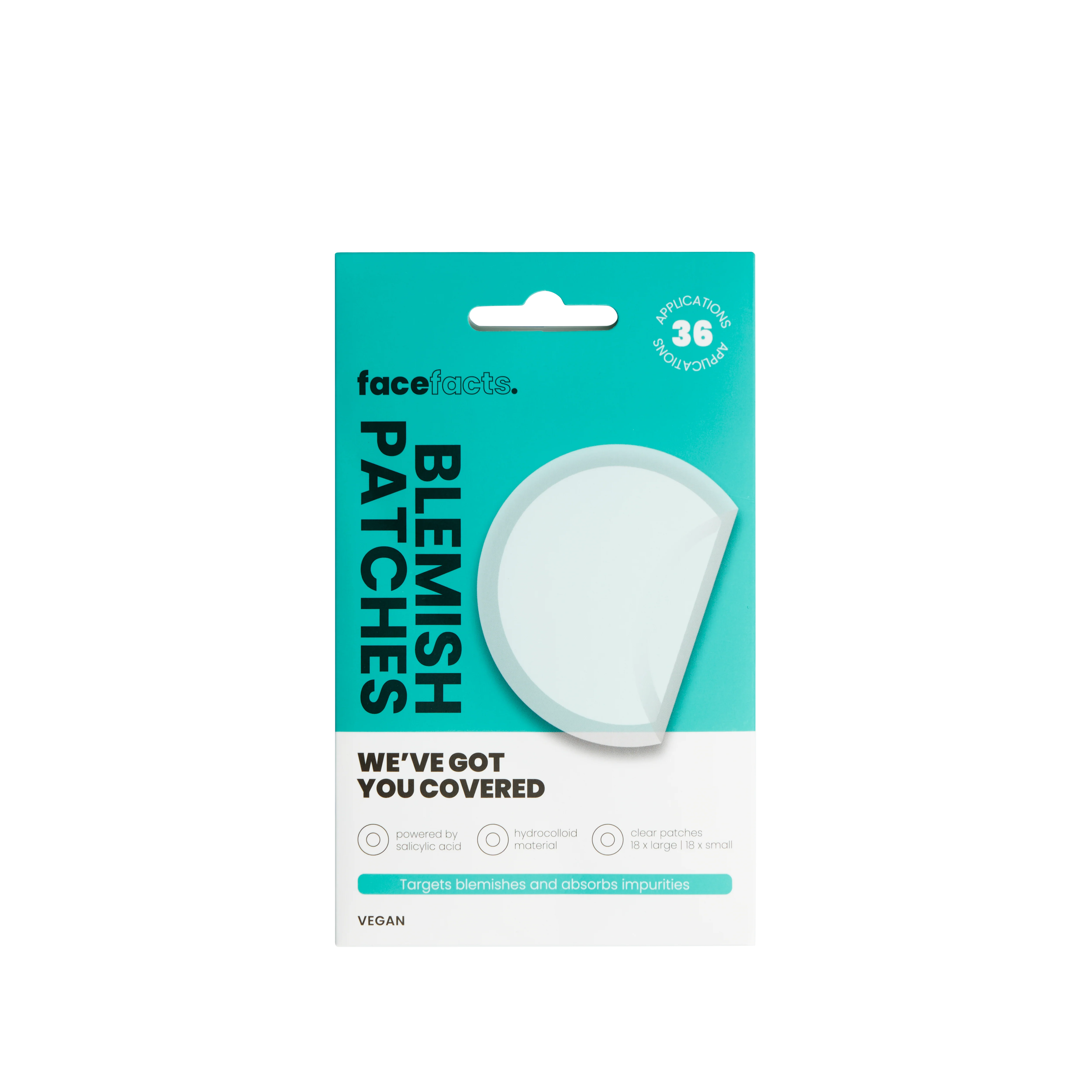 Hydrocolloid Blemish Patches - Clear & Round