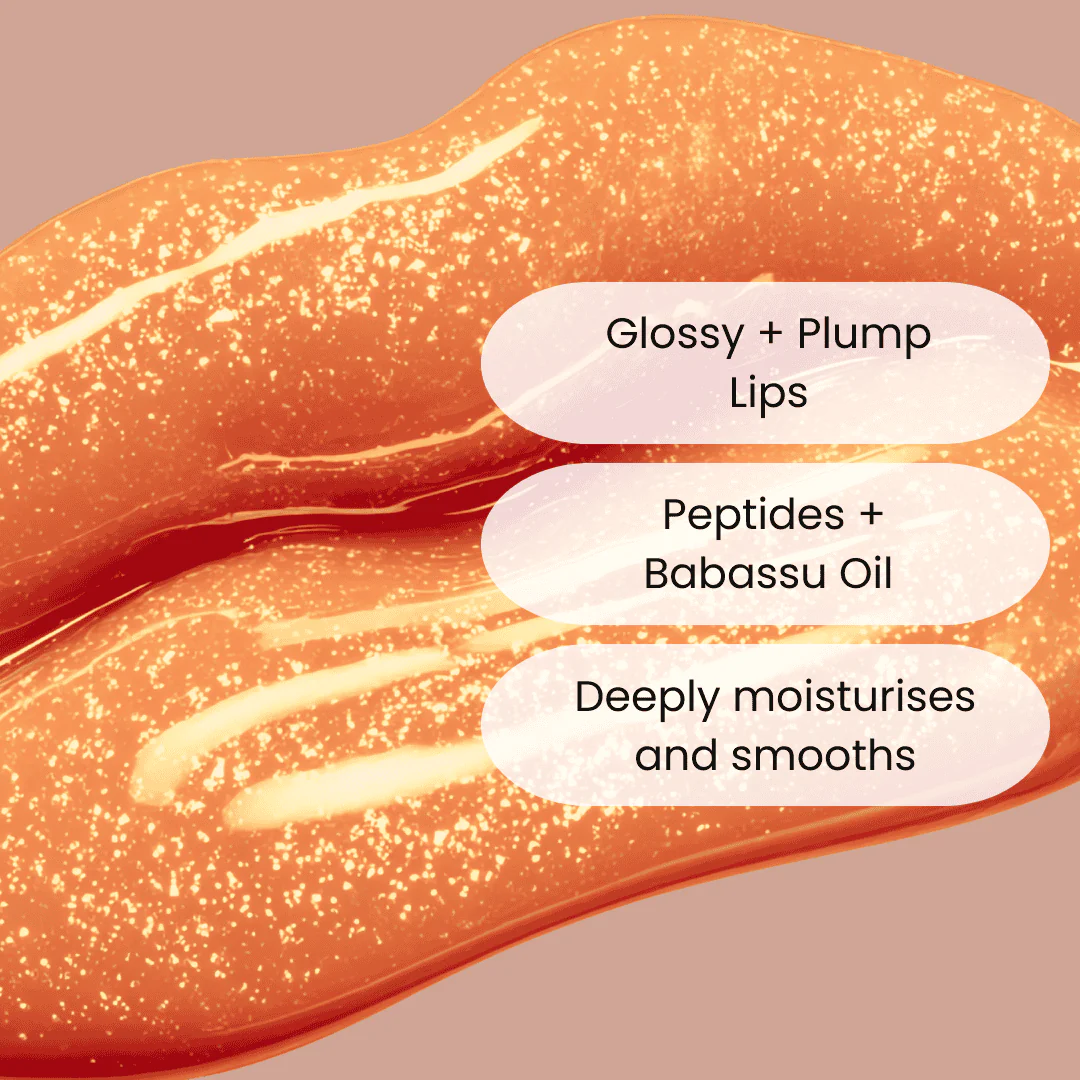 Peptide Sparkle Lip Serum - Golden Bronze - Image 3