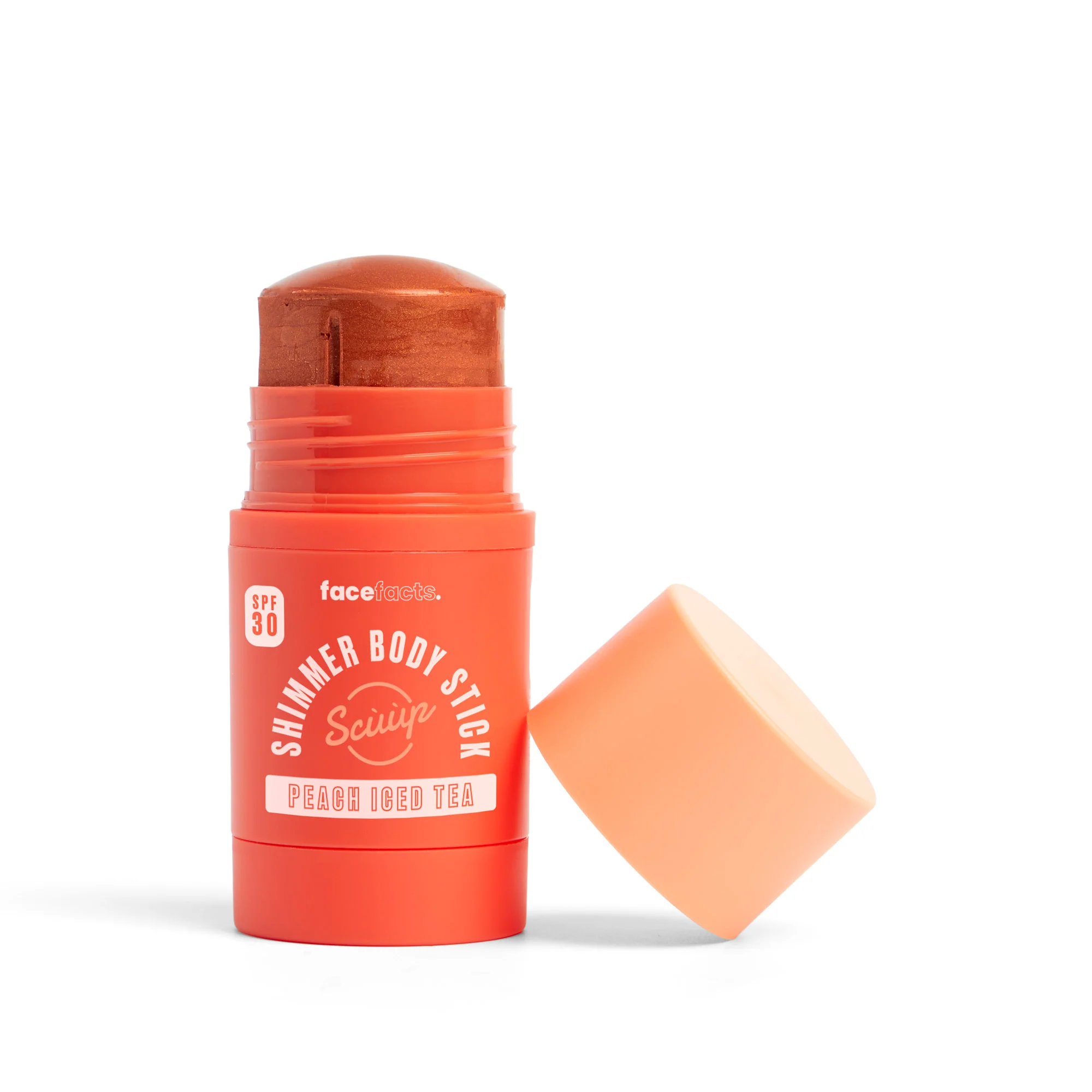 Scủủp Peach Iced Tea SPF 30 Shimmer Body Stick - Image 3